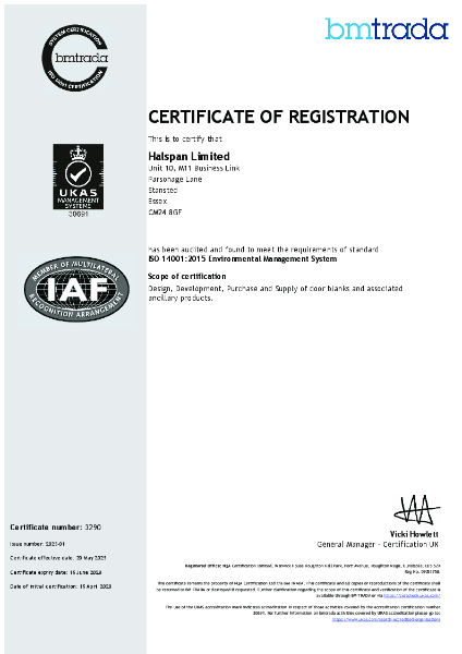 ISO 14001 Certification