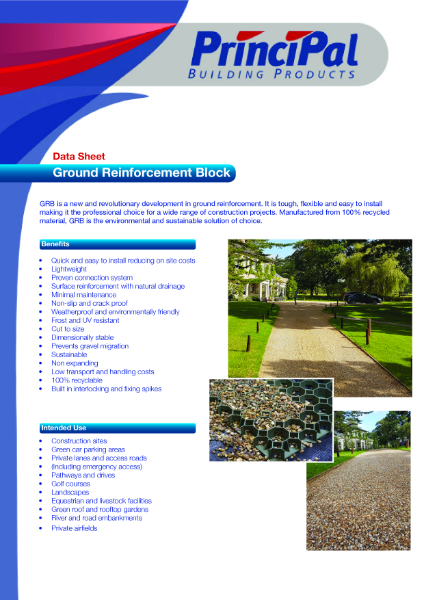 Groundblock datasheet