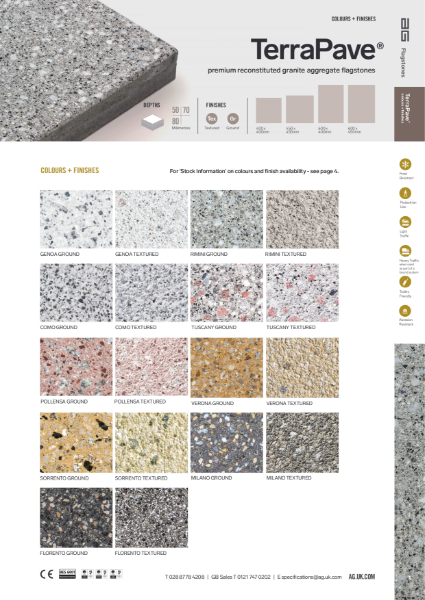 TerraPave Flagstone Data Sheet