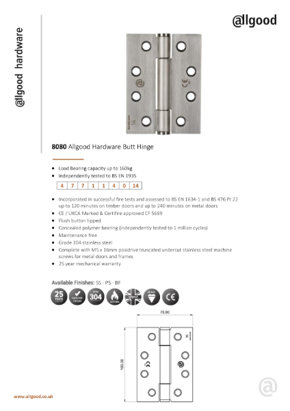 8080 Datasheet Iss03