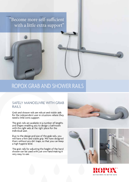 Ropox Shower rails