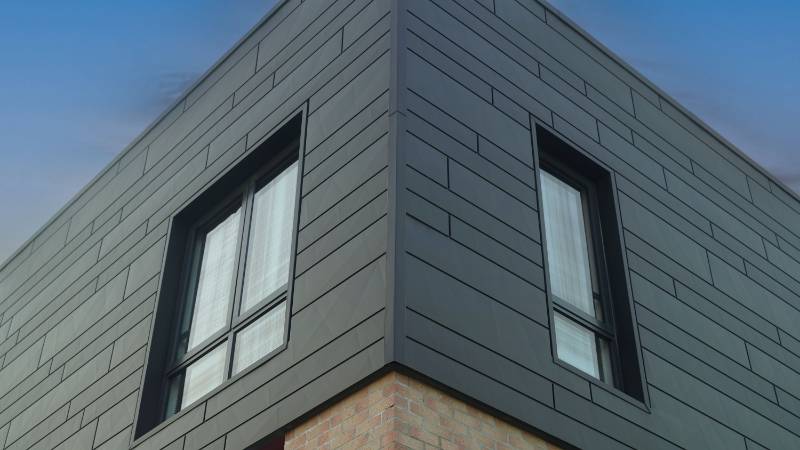 Rainscreen Facades. SIDING X  - Inter-locking Facade Panels