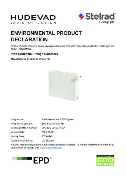 Hudevad Plan Horizonal EPD