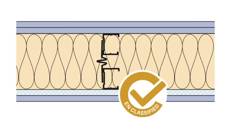 Siniat Twin Frame Metal Stud Partition Twin(AB)-CS50R-215dB#15Sx15dB-FFG(200)
