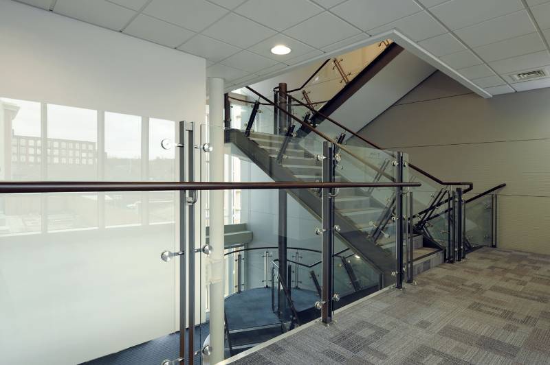 Duo D411 Glass Balustrades for Royton Health and Wellbeing Centre