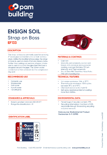 EF133 - Strap-on-Boss