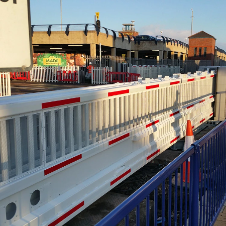 Rail Level Crossing Gates - Power Operated Sliding Barrier (POSB)