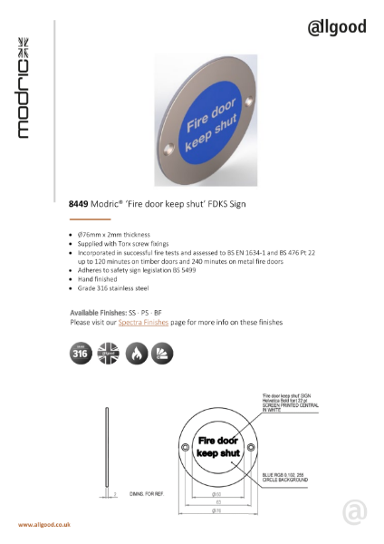 8449 Modric® Datasheet