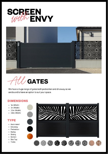 All Gates Overview - Technical Product Details