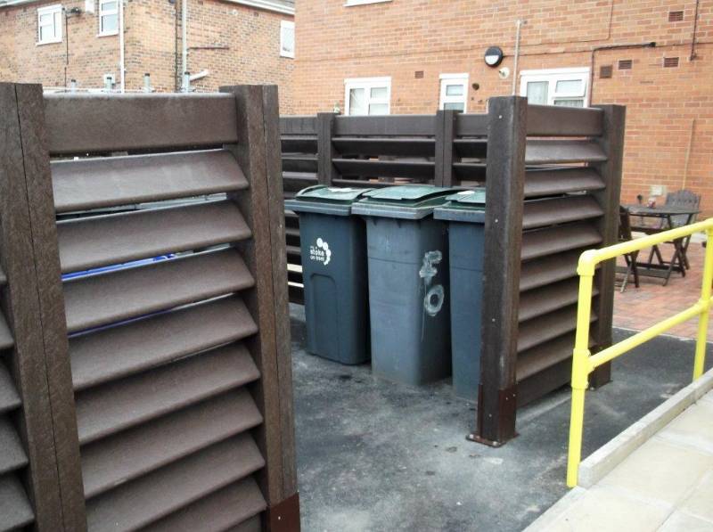 Bin Bays for Stoke-on-Trent Housing