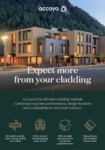 Accoya Cladding Flyer