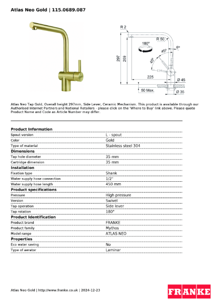 Product Sheet 115.0689.087