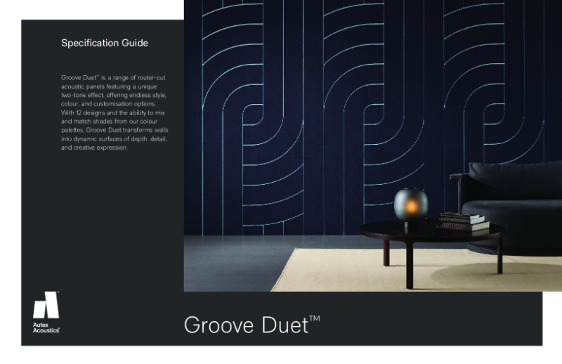 Groove Duet Specification Guide UK