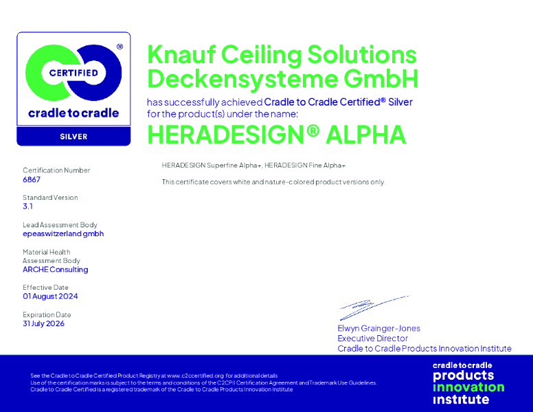 Heradesign Cradle to Cradle Silver