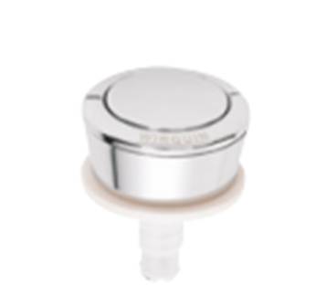 SINGLE FLUSH CHROME PUSH BUTTON - WC Flush Button