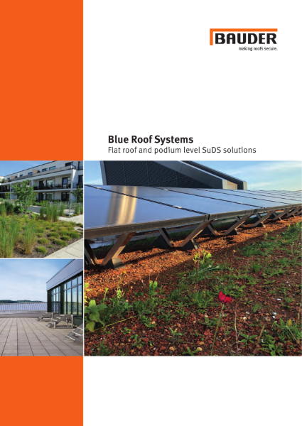 Blue Roof Systems - Bauder Brochure