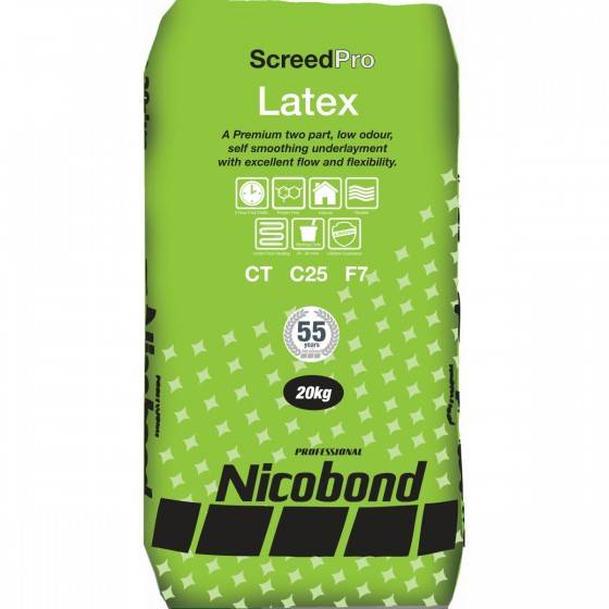 Nicobond ScreedPro Latex - Smoothing Compound