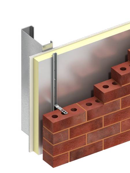 Ancon 25/14 Channel & SD25 Tie - 2D Detail