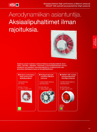 Helios Axial Fans - Tekninen Esite