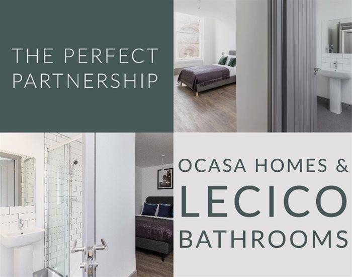 The perfect partnership between Ocasa Homes and Lecico Bathrooms