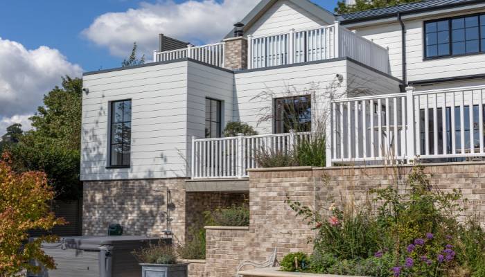 'New England' exterior look created with Cedral facades