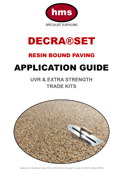 Resin Bound Application Guide