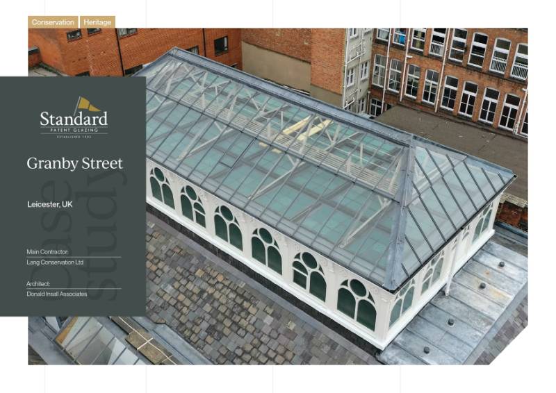 Roof Lantern Replacement at 31 Granby Street, Leicester