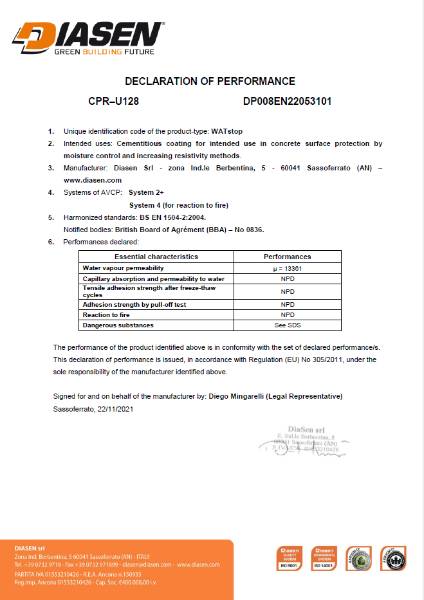 WATstop DoP - CA Mark