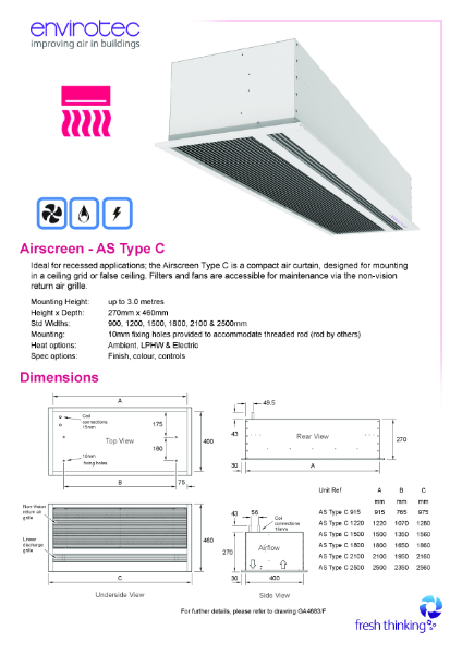 Airscreen - AS Type C