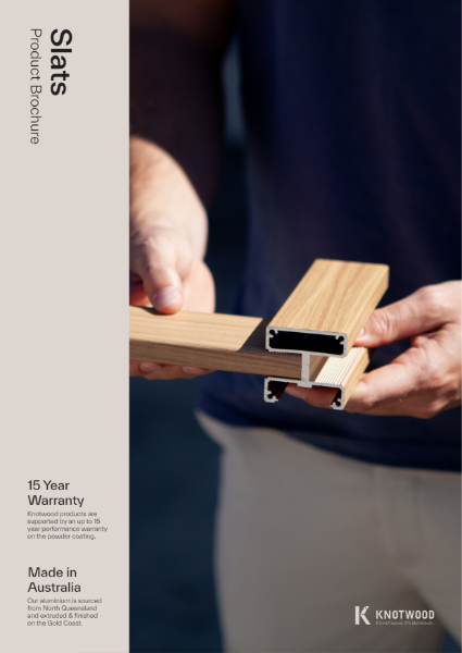 Knotwood Slats Brochure