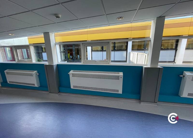 Large-scale Radiator Guard Installation Across 29 Hospital Projects