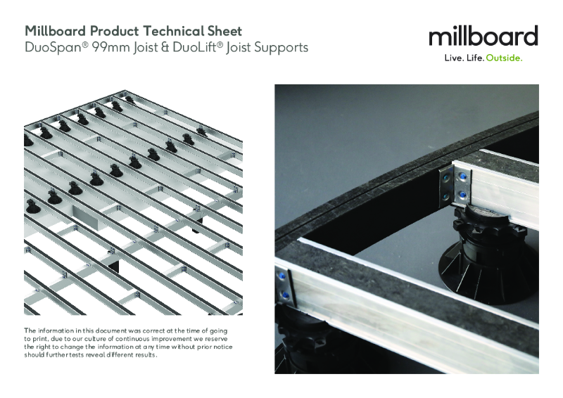 DuoSpan 99mm and DuoLift Tech Spec