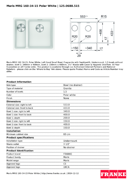 Product Sheet 125.0688.515