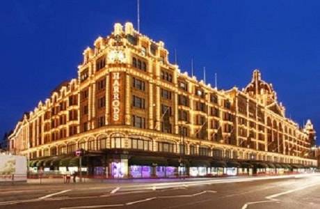 Double action fire rated doors for Harrods, London
