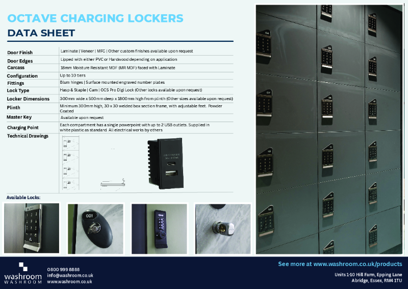 Octave Charging Lockers