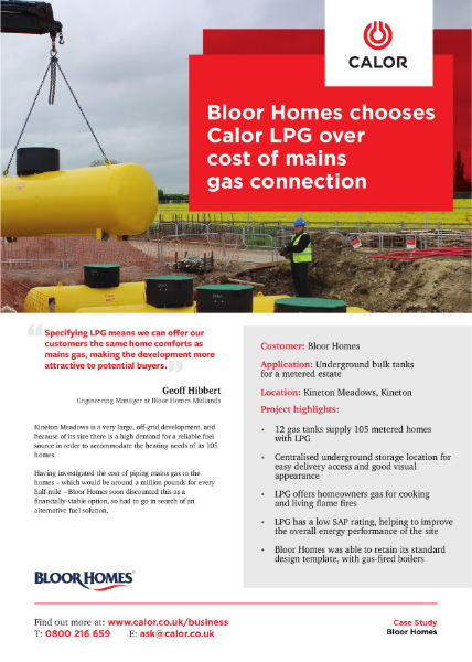 Bloor Homes Case Study