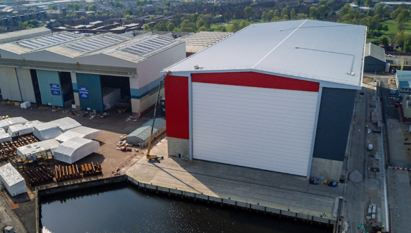 VL3116 Megadoor Vertical-lifting Fabric Door - Industrial External Door