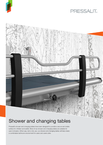 Pressalit Shower and Changing Tables