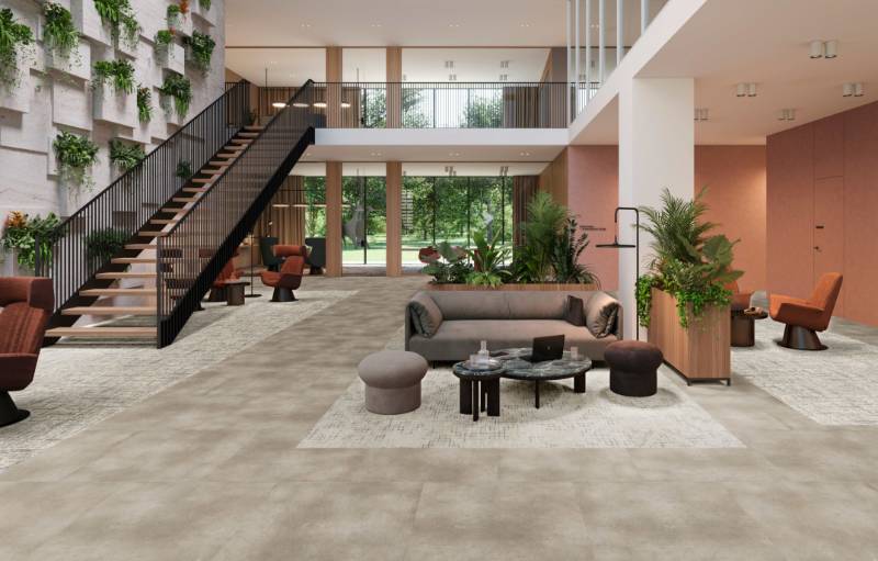 Function + Flow Vinyl Tile Collection: Flow 2.5 Tile 4385V