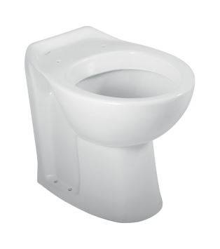 Twyford Avalon Floor-Standing WC, Washdown, Raised, For Exposed Cistern, Close-Coupled Or Back-To-Wall