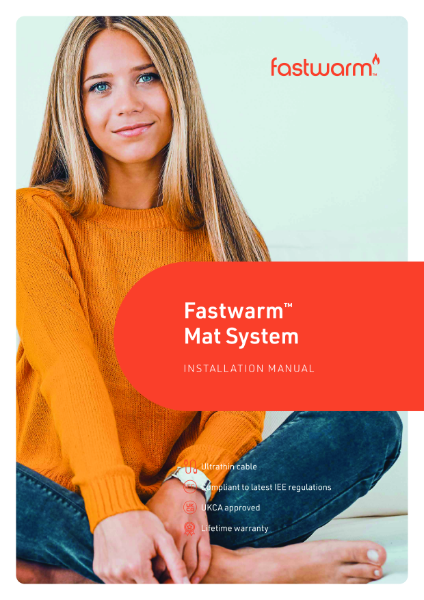 Fastwarm Sticky Mat Install Manual