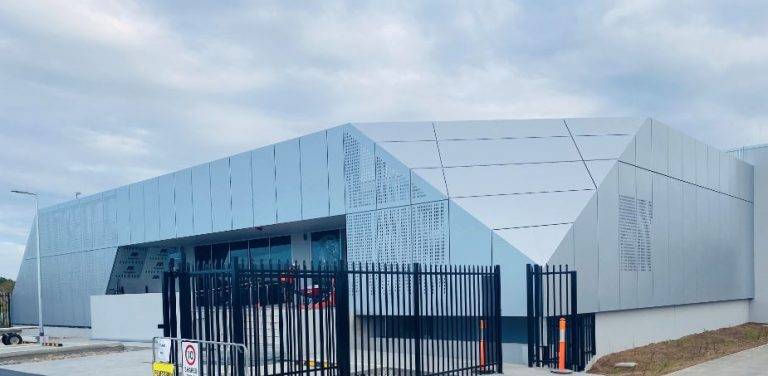 Stylish MondoClad® is a standout at the newly built BAC Data Center