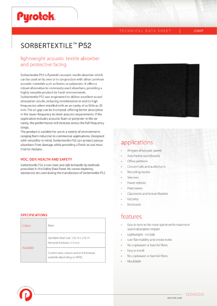 Sorbertextile™ P52