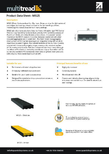 MIS25 datasheet PDF