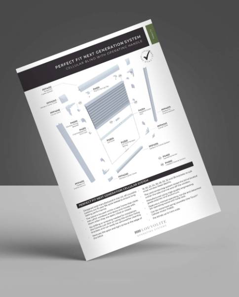 Perfect Fit Next Generation Cellular Blinds - Technical Specification