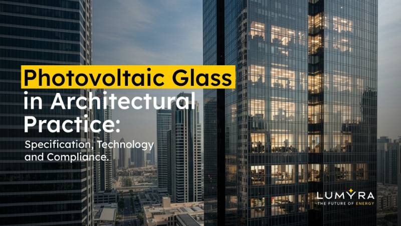 Photovoltaic Glass in Architectural Practice: Specification, Technology and Compliance.