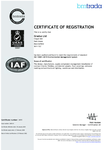 ISO 14001:2015 Environmental Management System