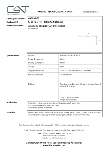 ANCP60 30 TDS