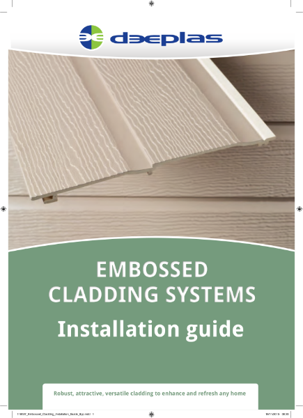 Deeplas Embossed Cladding Installation Guide