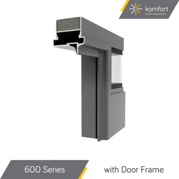 Komfort | 600 Series | Framed Solid & Glazed Partitioning